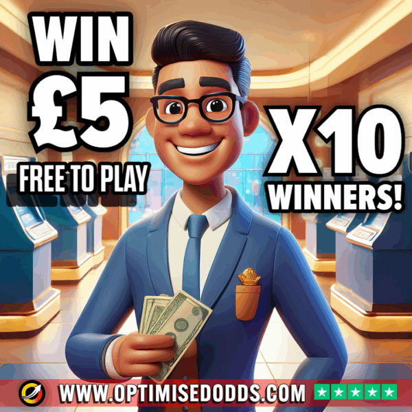 WEEKLY WIN! - £5 for FREE x10 Winners! (One Entry Per User)