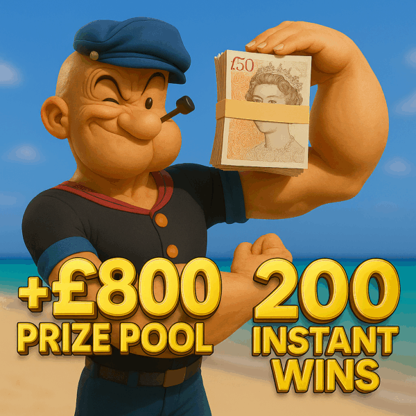 SAILOR's SWAG +£800 Prize Pool +200 Instant Wins