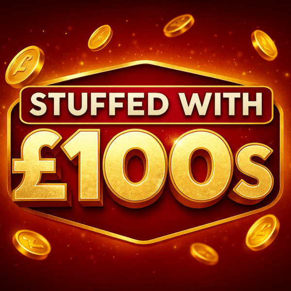 Stuffed with £100s