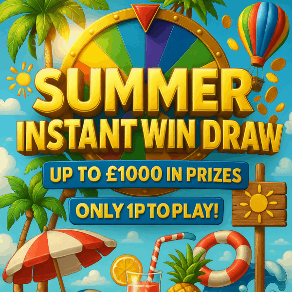SPIN-TO-WIN! - £1000 Worth Of Instant Wins!