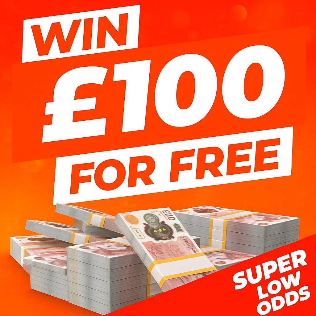 Win £100 Tax-Free Cash For Free!