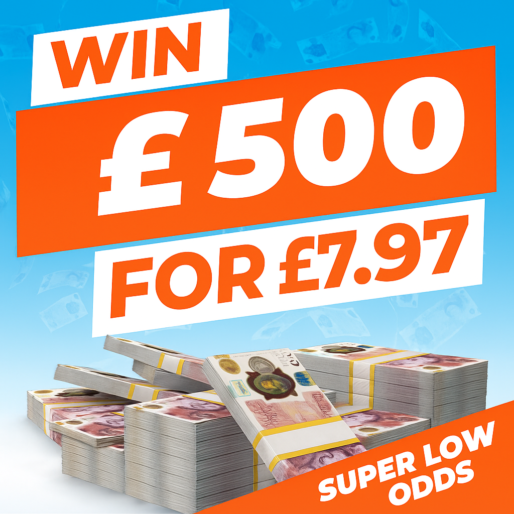 Win £500 Cash!